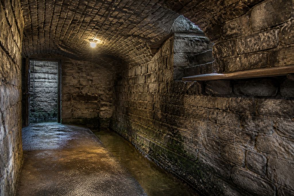 Illustration: Flooded cellar in Bingley